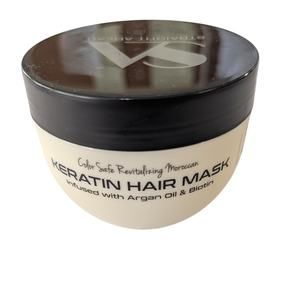 Straight Ahead (SA) Keratin Hair Mask Infused with Argan Oil & Biotin 8.8oz